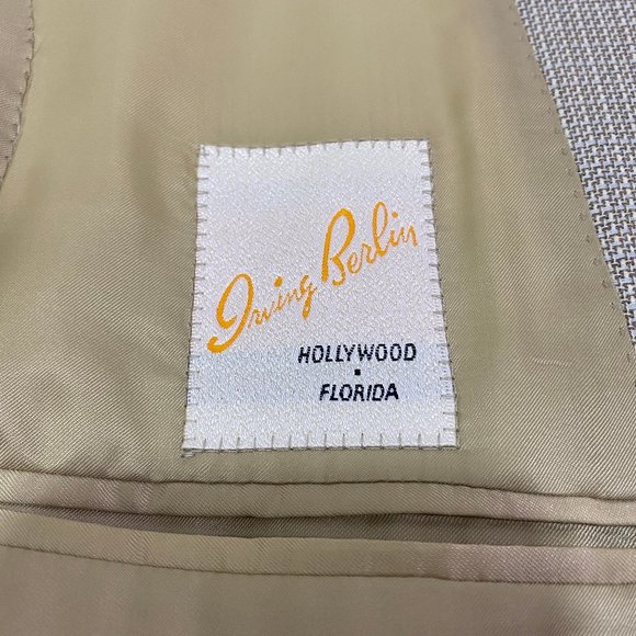 Canali Two Button Wool Blend Blazer 52R - Picture 4 of 16